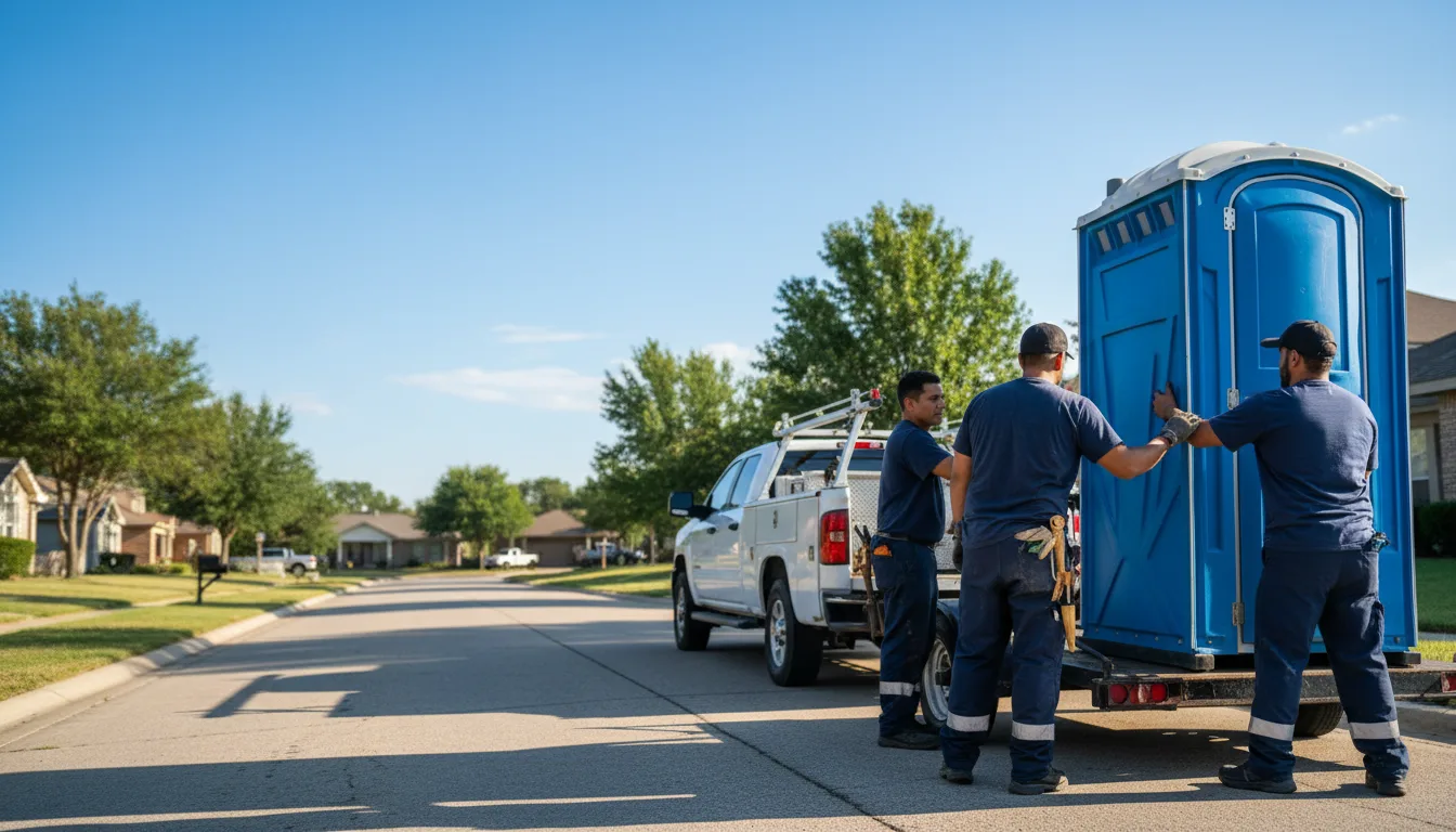 Portable Toilet Rental in Pinon Hills, CA near me